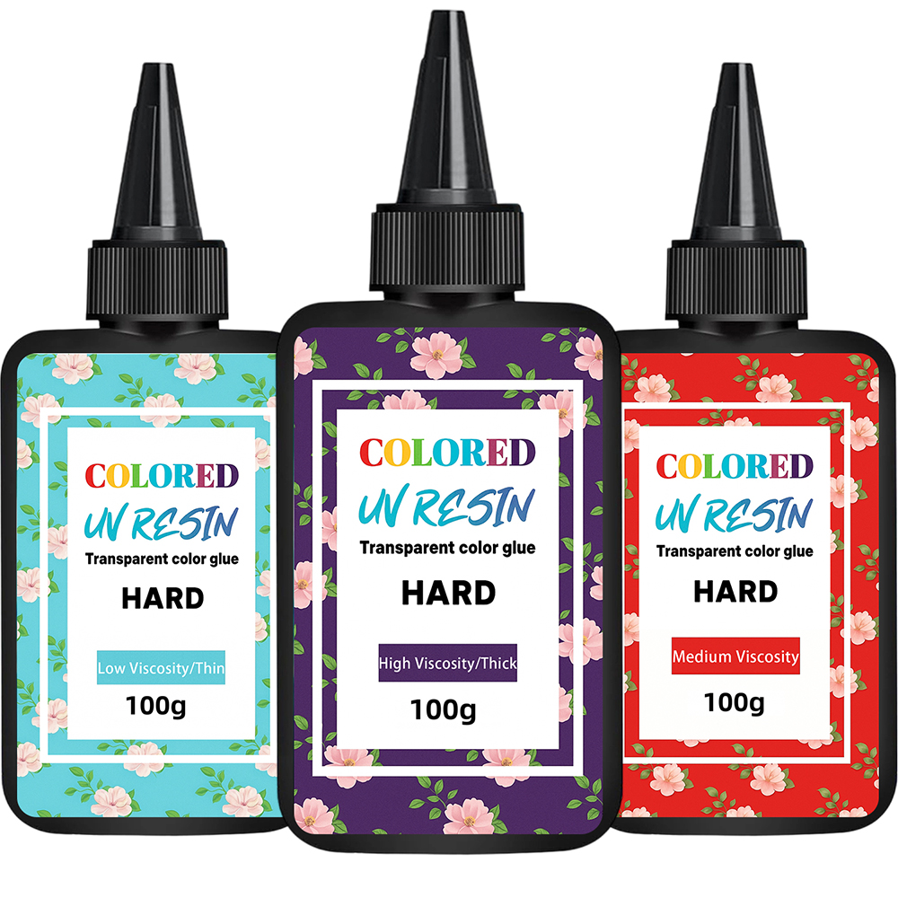 100g Medium Low High Viscosity - đánh giá và giá Resin Pigment Set