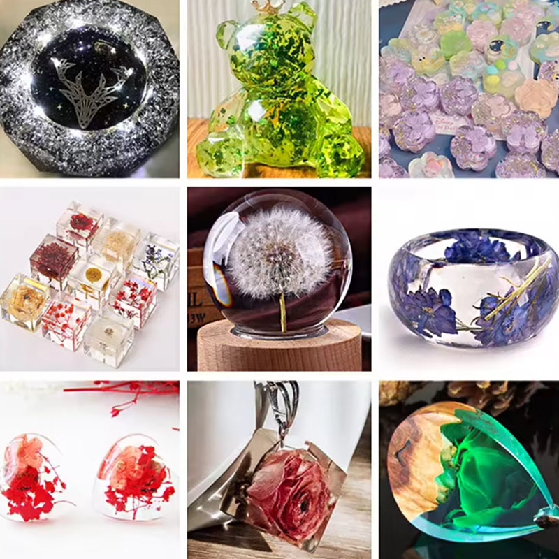 1:1 AB Epoxy Resin Glue Kits 5 - đánh giá và giá Resin Jewelry Kit