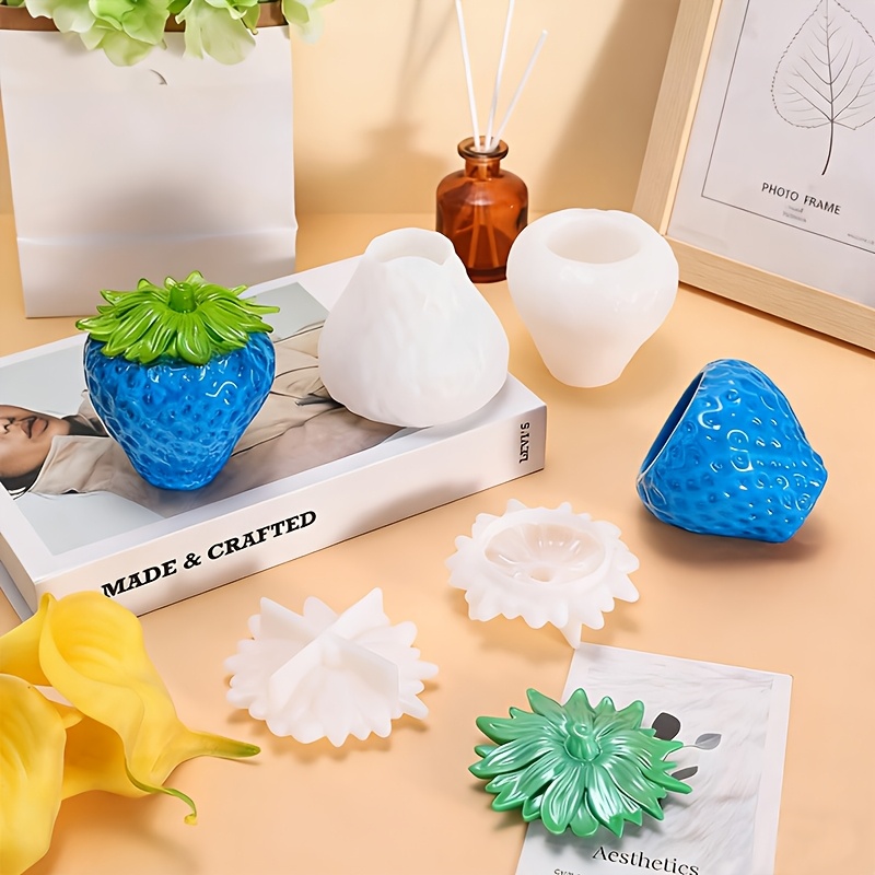 1 piece of strawberry can resi - đánh giá và giá Resin Craft Ideas