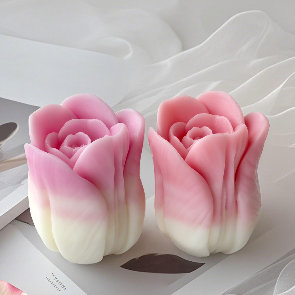 DIY tulip candle silicone mold - đánh giá và giá Flower Preservation Resin