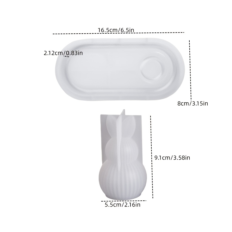 DIY Plaster Silicone Mold 2pcs - đánh giá và giá Silicone Mold Tray