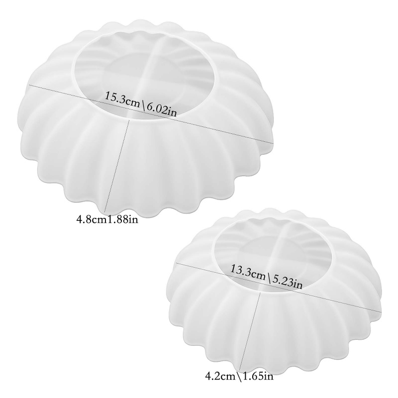 1 Epoxy plaster origami wave e - đánh giá và giá Coaster Mold Round
