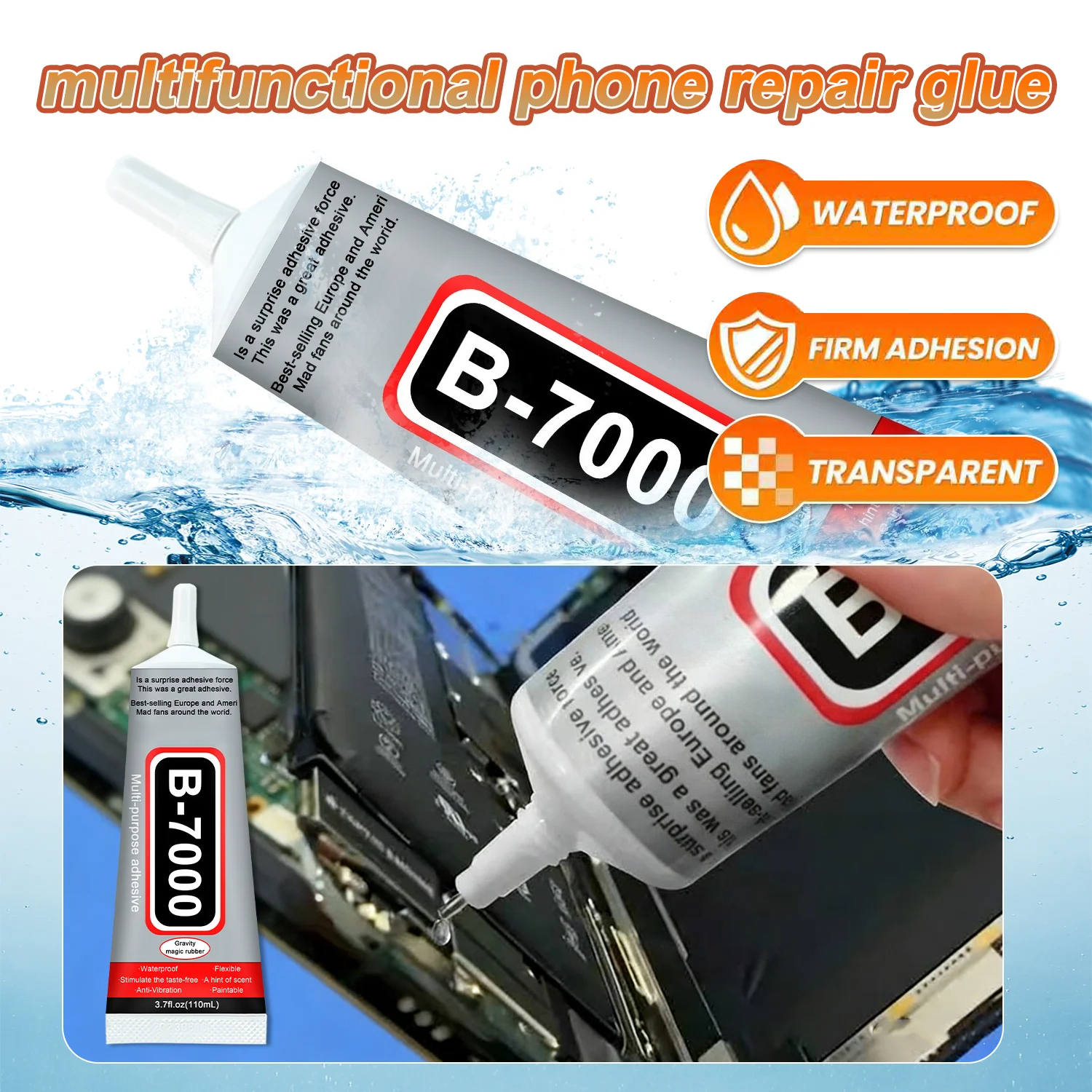 Super Glue B-7000 Loolifl 1-10 - đánh giá và giá Resin Crafts