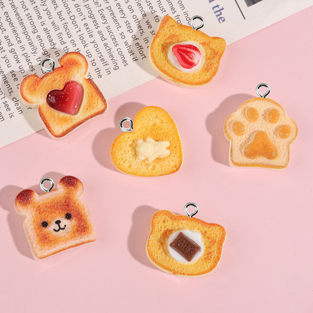 10pcs Heart Bear Cat Animal Sh - đánh giá và giá Resin Craft Projects