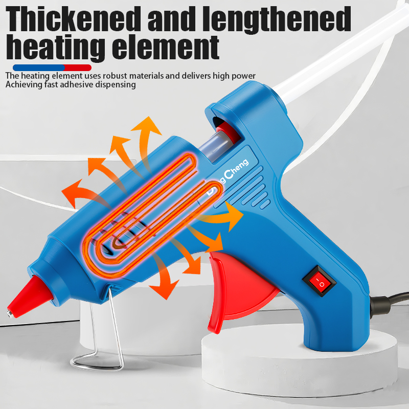 80W Mini Hot Melt Glue Gun DIY - đánh giá và giá Heat Gun Small