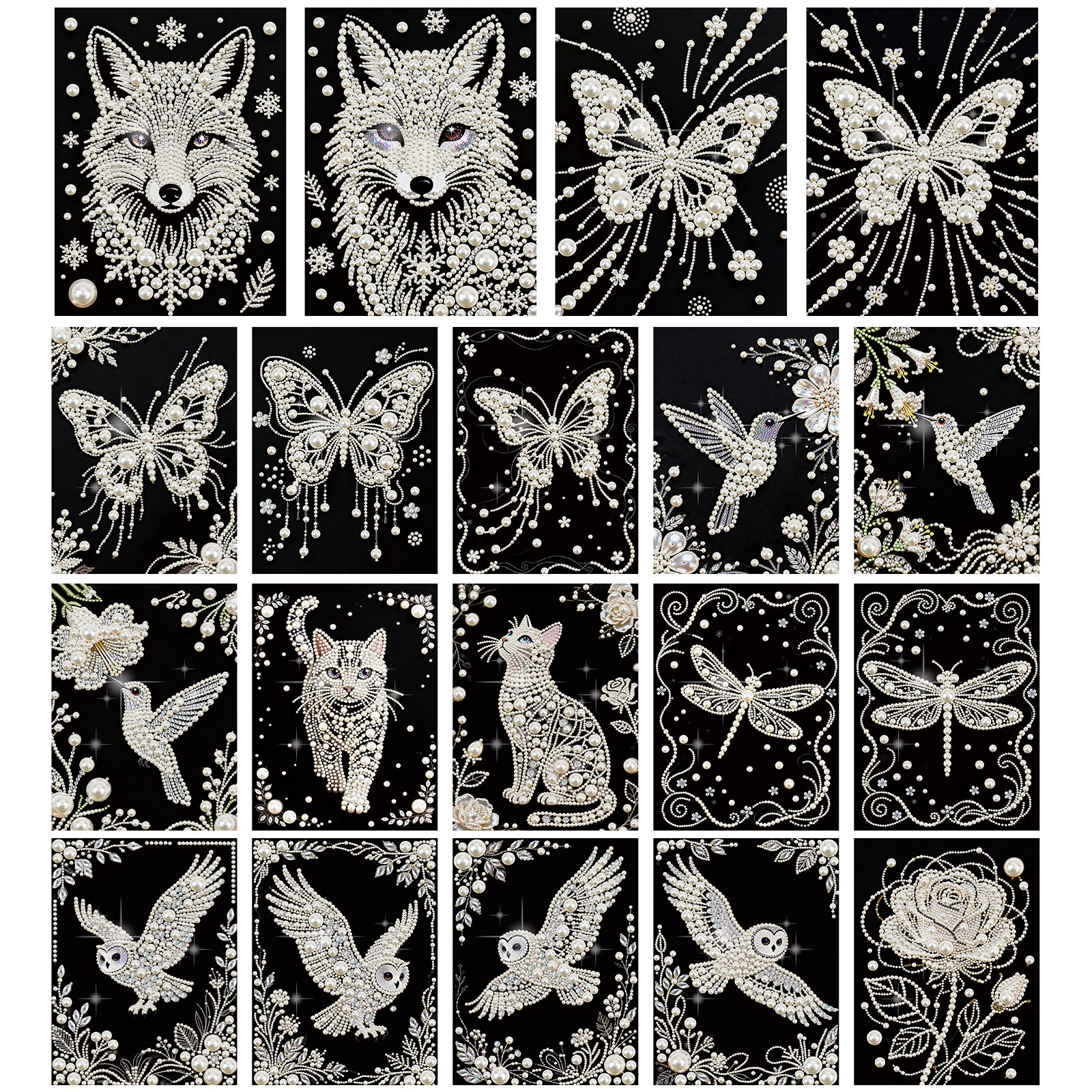 DIY Pearl Art Painting for Hom - đánh giá và giá Resin Craft Supplies