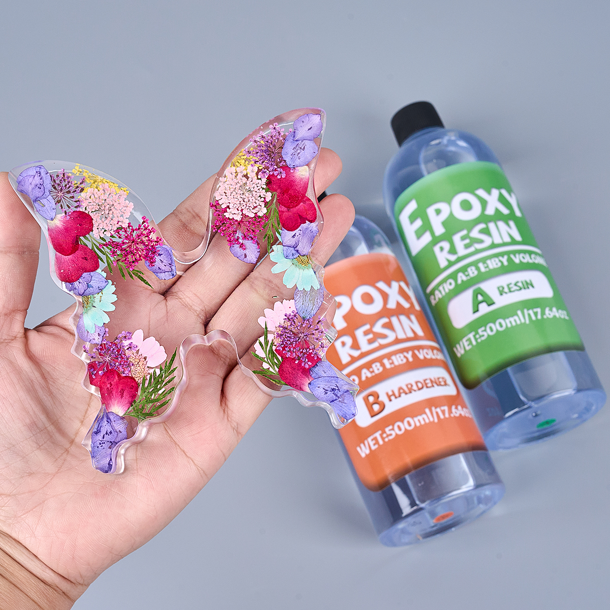1:1 AB Resin Epoxy Glue Kit Hi - đánh giá và giá Resin Jewelry Kit
