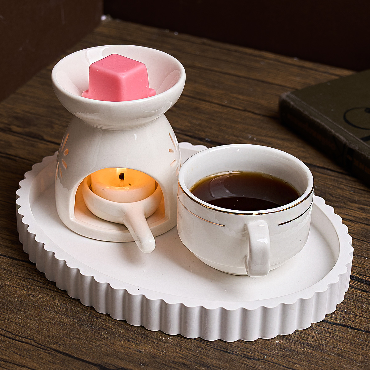 DIY Concrete Tray Silicone Mol - đánh giá và giá Coaster Mold Round