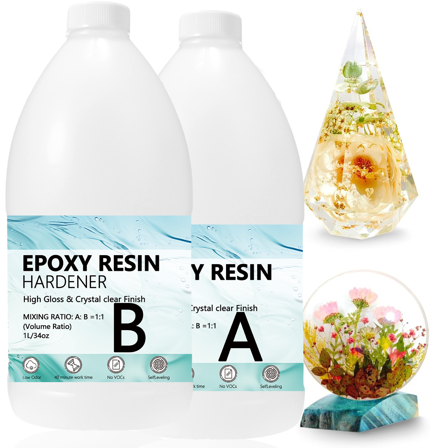 Epoxy Resin Kits Set, Art Kit  - đánh giá và giá Resin Craft For Beginners