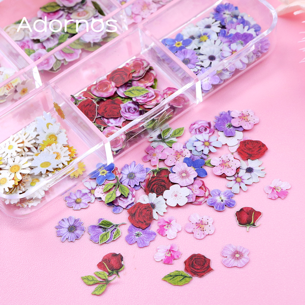6 Grids Flowers Wood Pulp Chip - đánh giá và giá Flower Preservation Resin