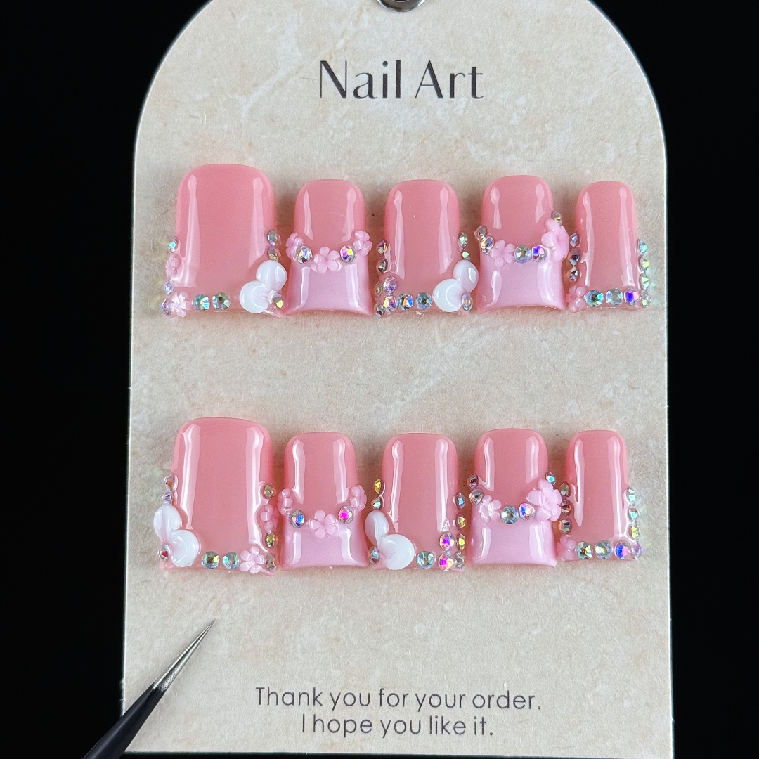 10pcs high-end Pink girl style - đánh giá và giá Resin Craft Material