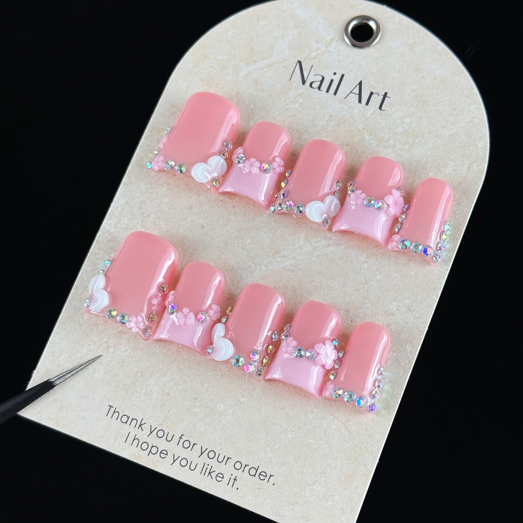 10pcs high-end Pink girl style - đánh giá và giá Resin Craft Material