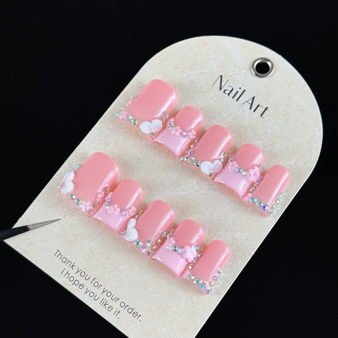 10pcs high-end Pink girl style - đánh giá và giá Resin Craft Material