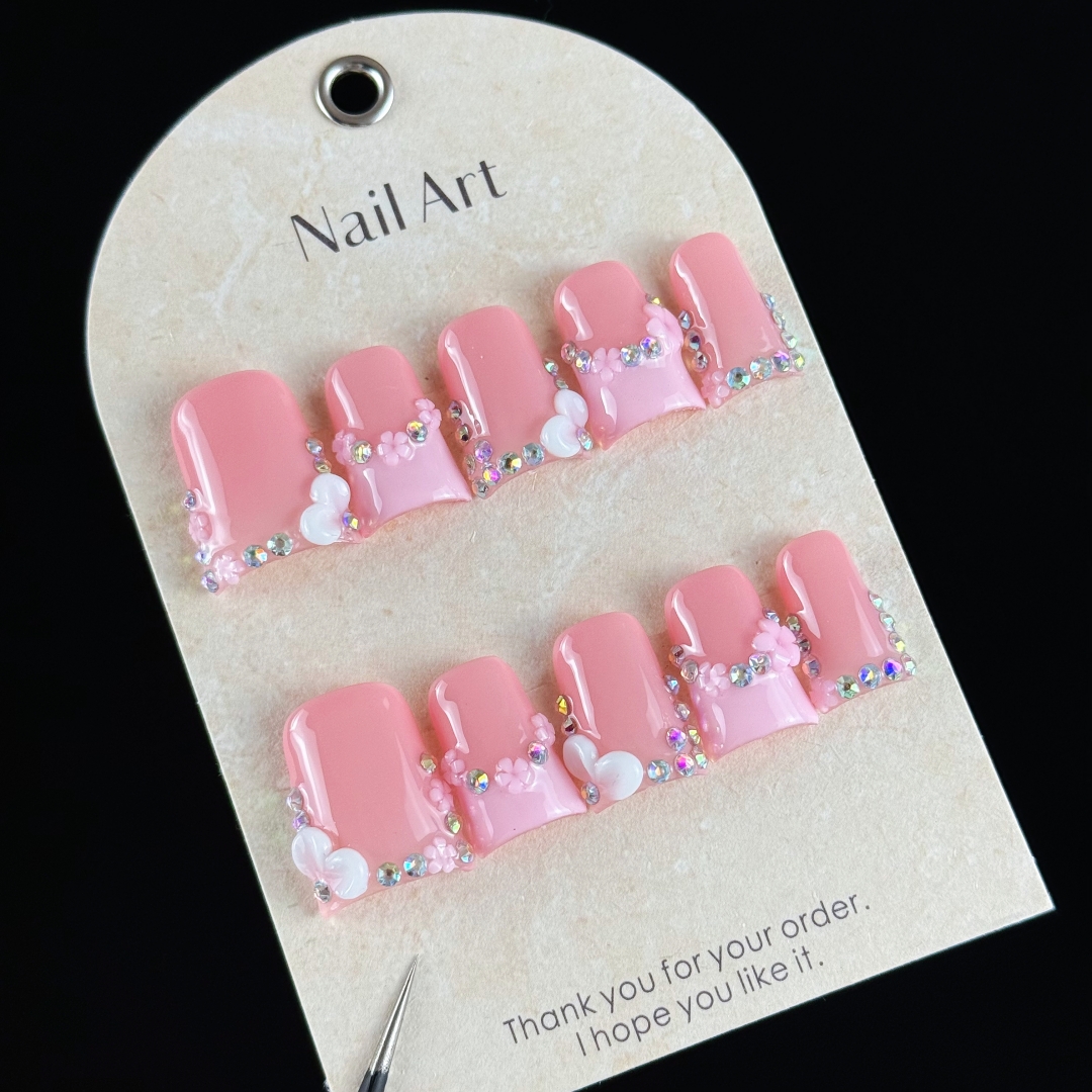 10pcs high-end Pink girl style - đánh giá và giá Resin Craft Material