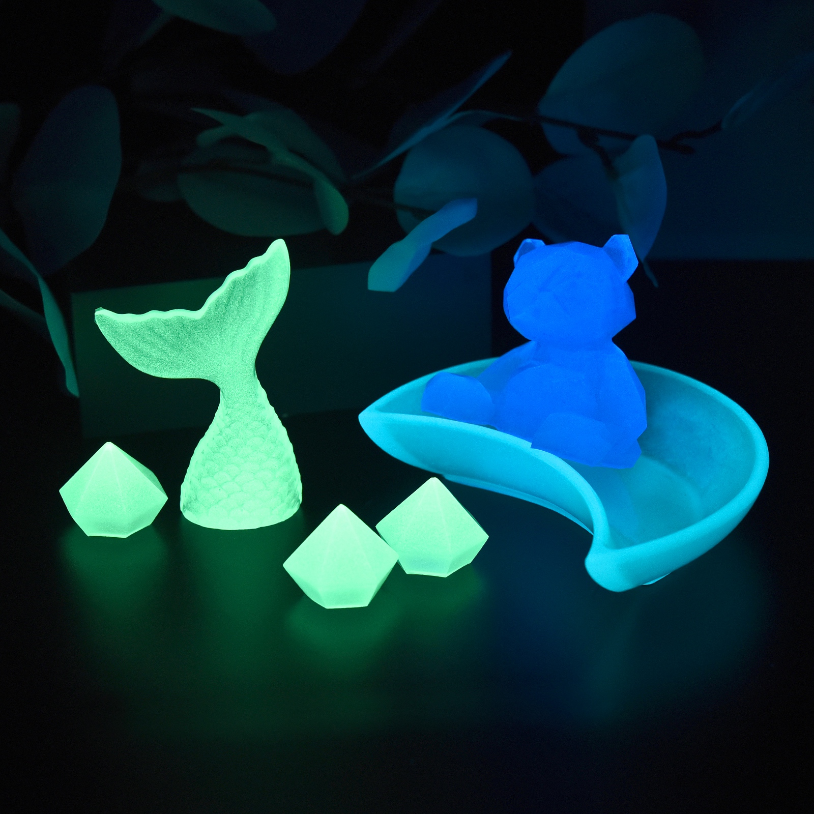 20g Luminous Glitter Powder Ph - đánh giá và giá Resin Pigment Set