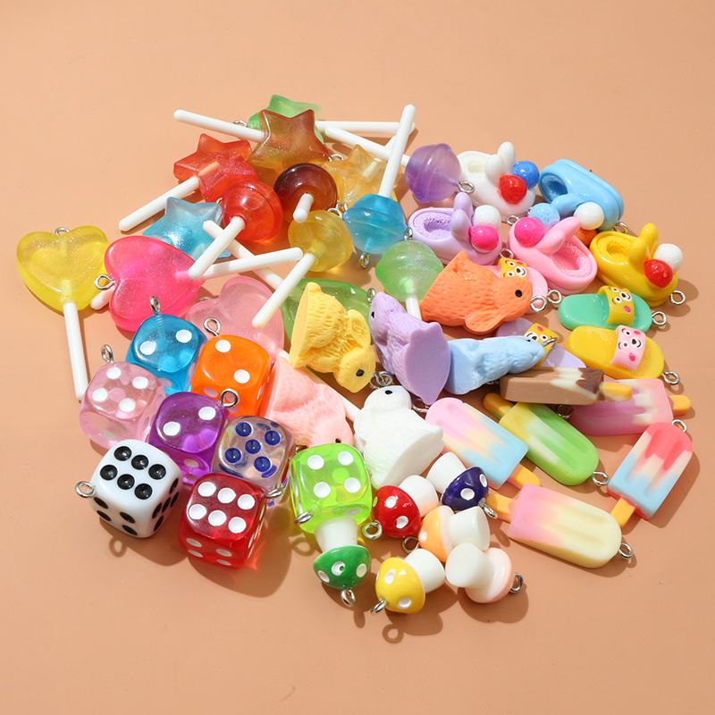 10PCS Resin Pendant Charms Rab - đánh giá và giá Resin Craft Supplies