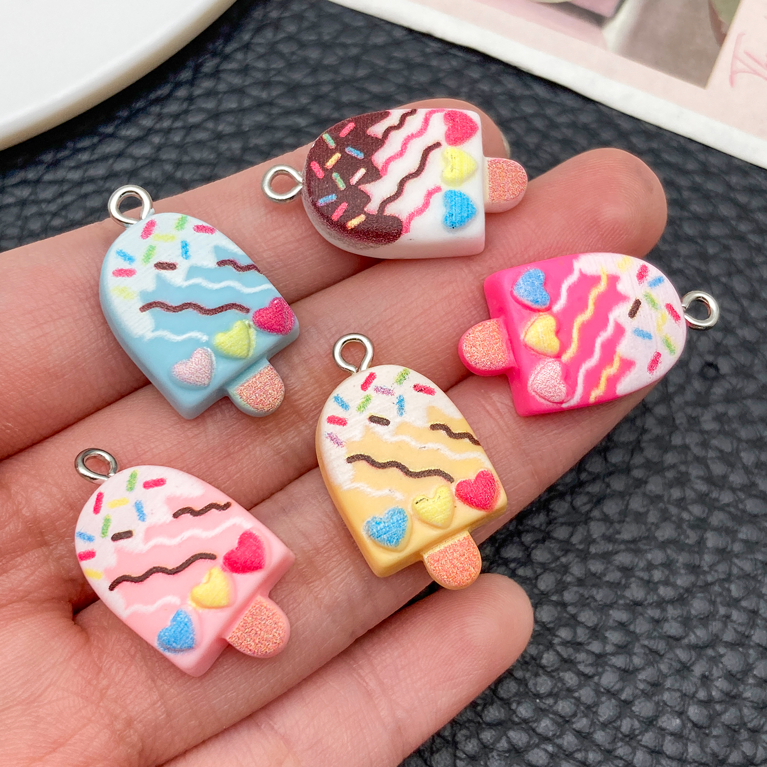 5/10pcs Cute Fashion Resin Acr - đánh giá và giá Resin Craft Projects