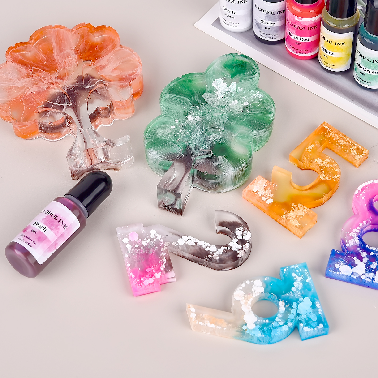 10ml Colorant Dye For DIY Epox - đánh giá và giá Resin Dye Alcohol