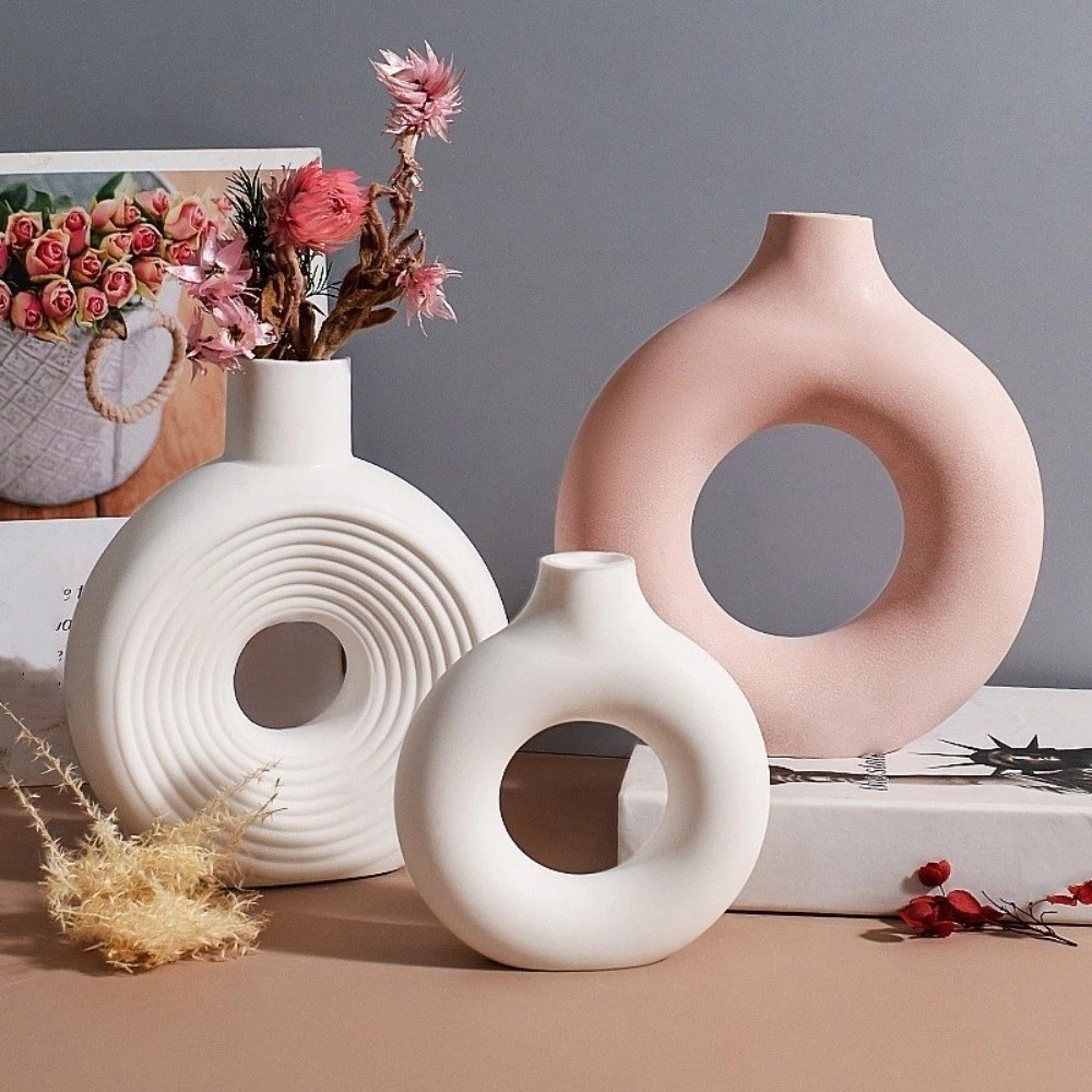 Oval Stripe Silicone Vase Mold - đánh giá và giá Resin Craft Workshop