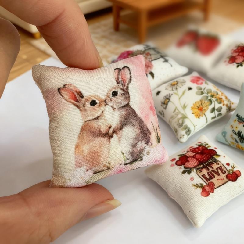 2Pcs Dollhouse Bedroom Sofa Sc - đánh giá và giá Resin Crafts