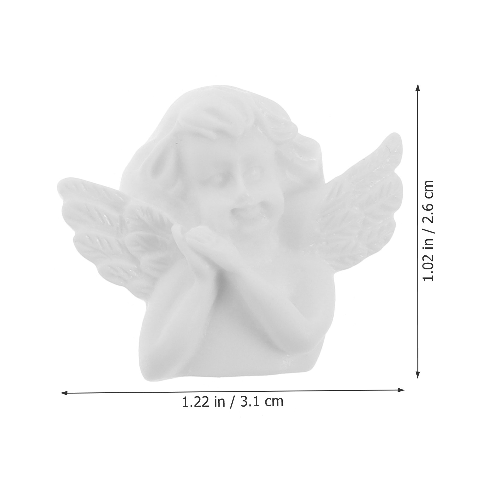 Mini Resin Angel Embellishment - đánh giá và giá Resin Craft Supplies