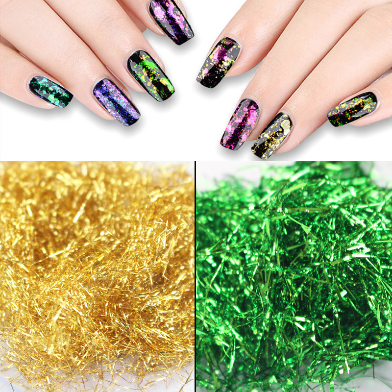 Bottled Metal Alloy Glitter Go - đánh giá và giá Gold Foil Flakes