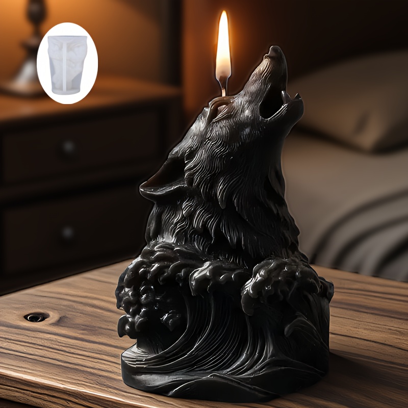 Dramatic Wolf and Ocean Wave C - đánh giá và giá Resin Ocean Wave Mold