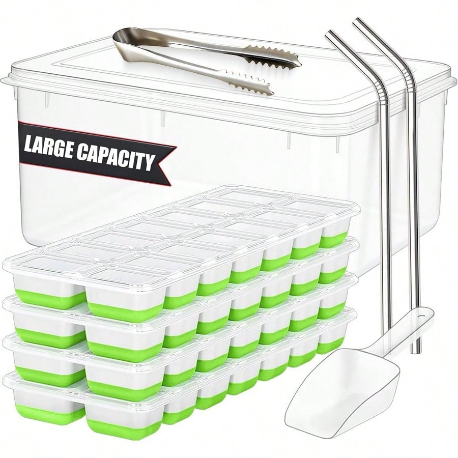 56pcs Tray With Lid And Bin –  - đánh giá và giá Silicone Mold Tray