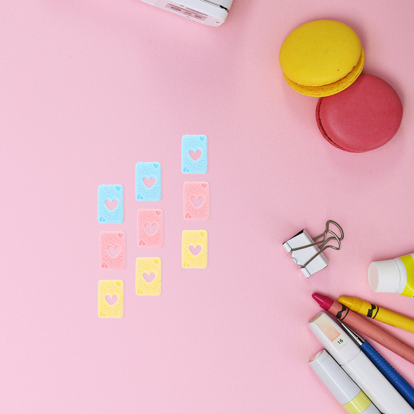 30Pcs Resin Playing Card Charm - đánh giá và giá Resin Crafts Diy