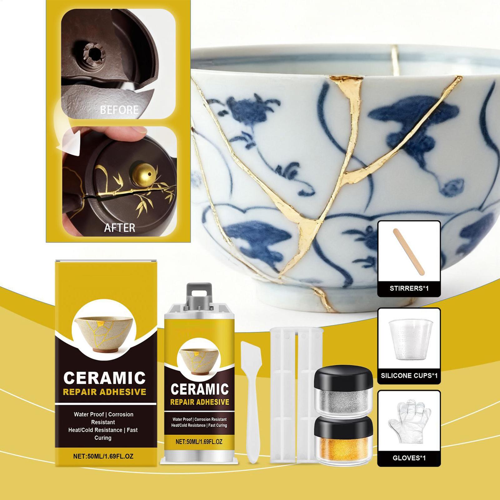 Ceramic Glass Repair Kit Epoxy - đánh giá và giá Resin Craft Workshop