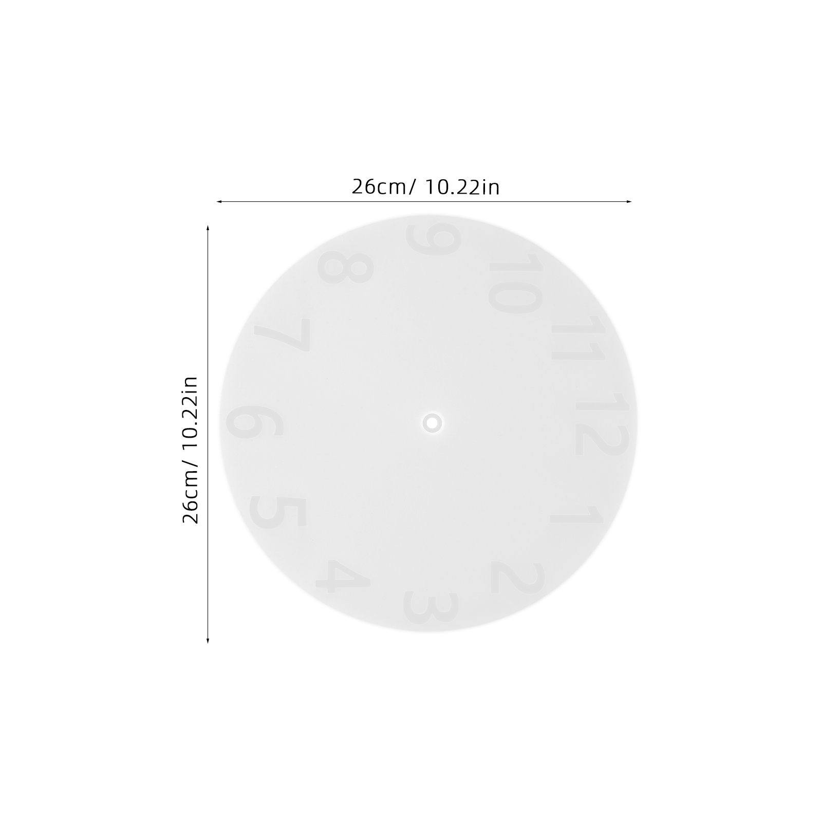 1 set 1 Set Diy Silicone Clock - đánh giá và giá Resin Craft Ideas