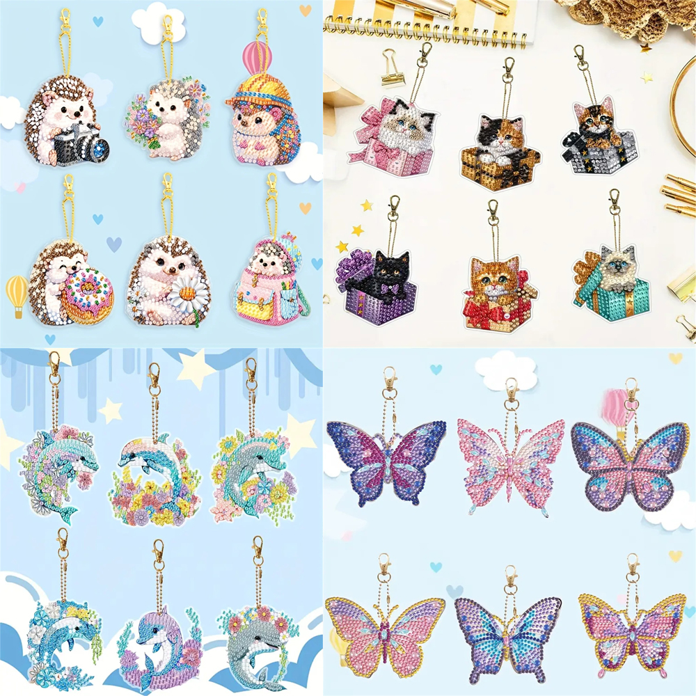 DIY Diamond Painting Keychains - đánh giá và giá Resin Craft For Beginners