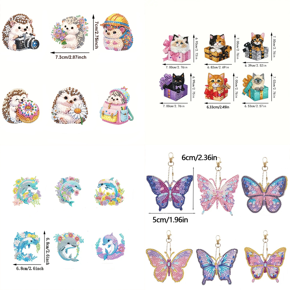 DIY Diamond Painting Keychains - đánh giá và giá Resin Craft For Beginners