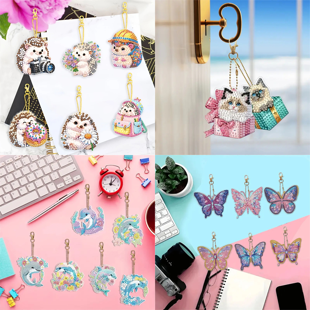 DIY Diamond Painting Keychains - đánh giá và giá Resin Craft For Beginners