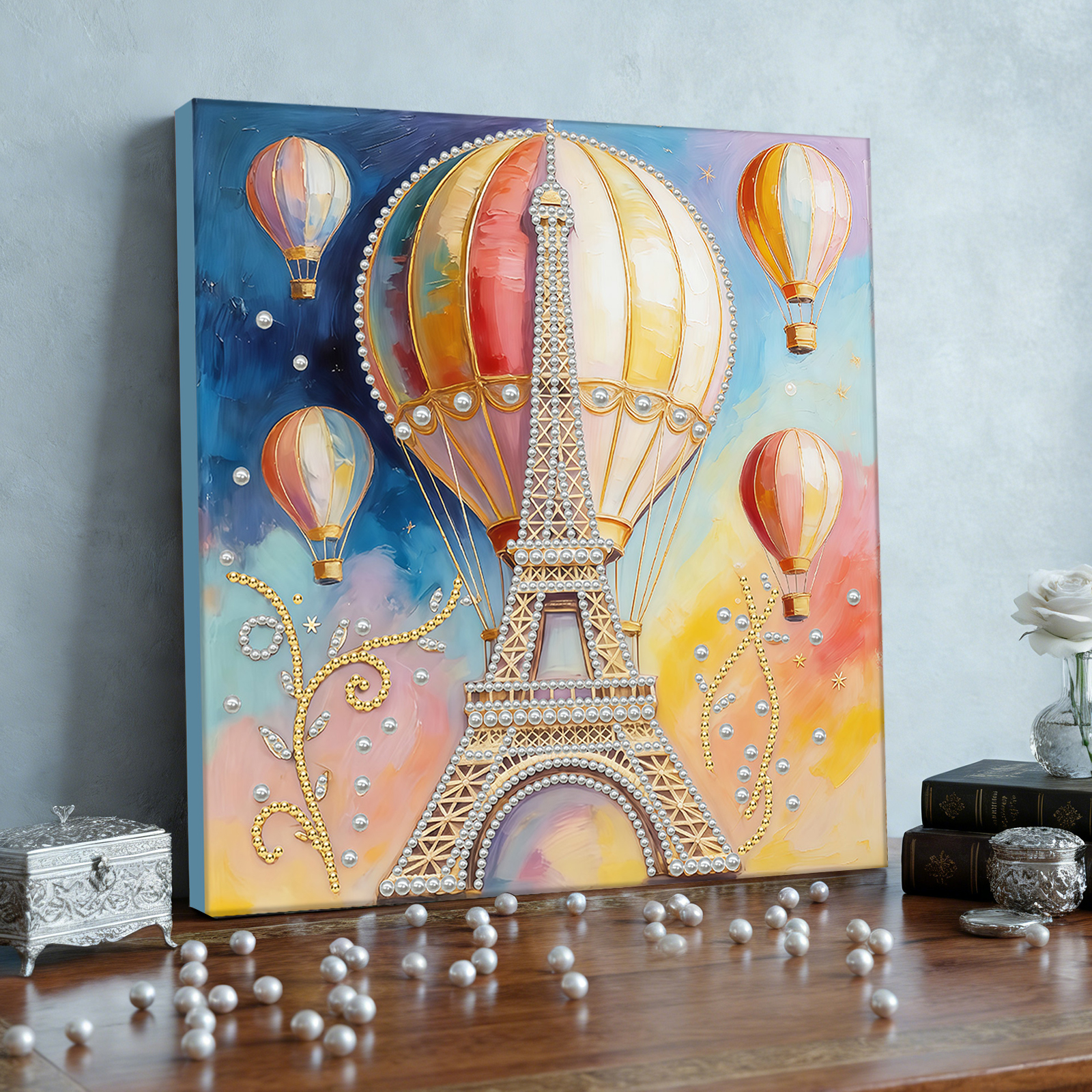DIY Pearl Gem Paintings Pictur - đánh giá và giá Resin Craft For Beginners