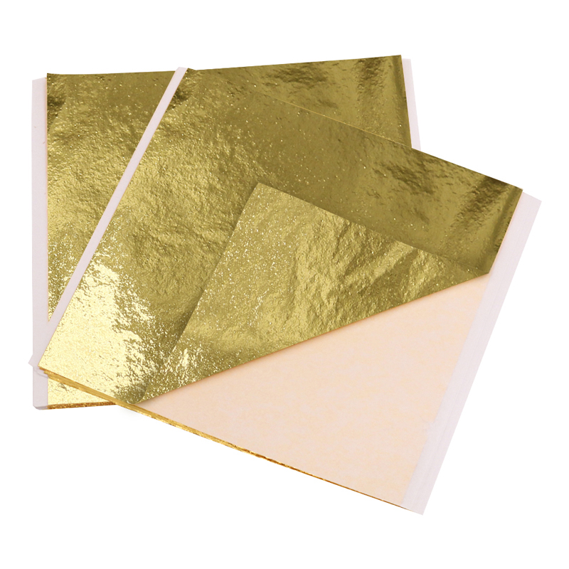 8x8.5cm Taiwan Imitation Gold  - đánh giá và giá Gold Foil Flakes