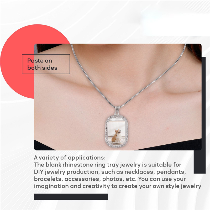 WORTHOWN-48Pcs Sublimation Rhi - đánh giá và giá Bezels Set Pendant