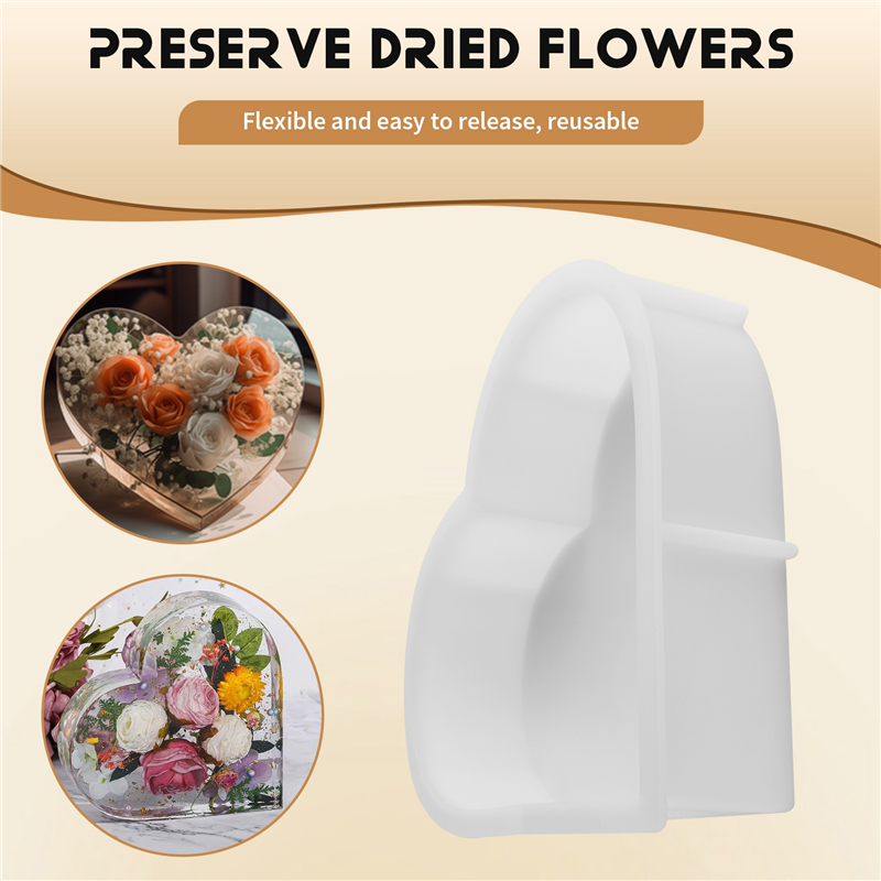 Y51A-Large Silicone Molds For  - đánh giá và giá Flower Preservation Resin