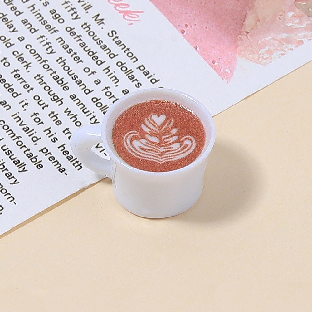 10pcs Love Heart Coffee Cup Re - đánh giá và giá Resin Craft Projects