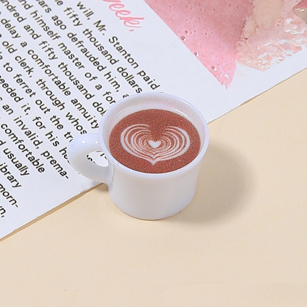 10pcs Love Heart Coffee Cup Re - đánh giá và giá Resin Craft Projects