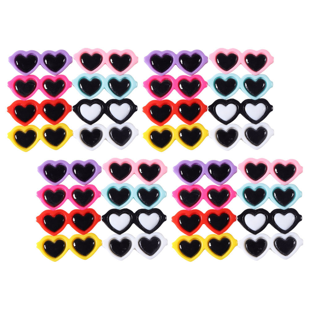 50Pcs Delicate Glasses Resin C - đánh giá và giá Resin Craft Supplies