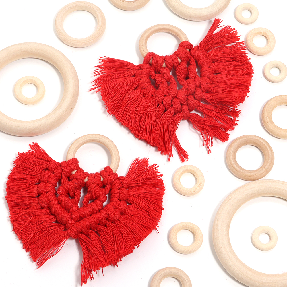 2-10pcs/lot Round Natural Wood - đánh giá và giá Wood Ring Blank