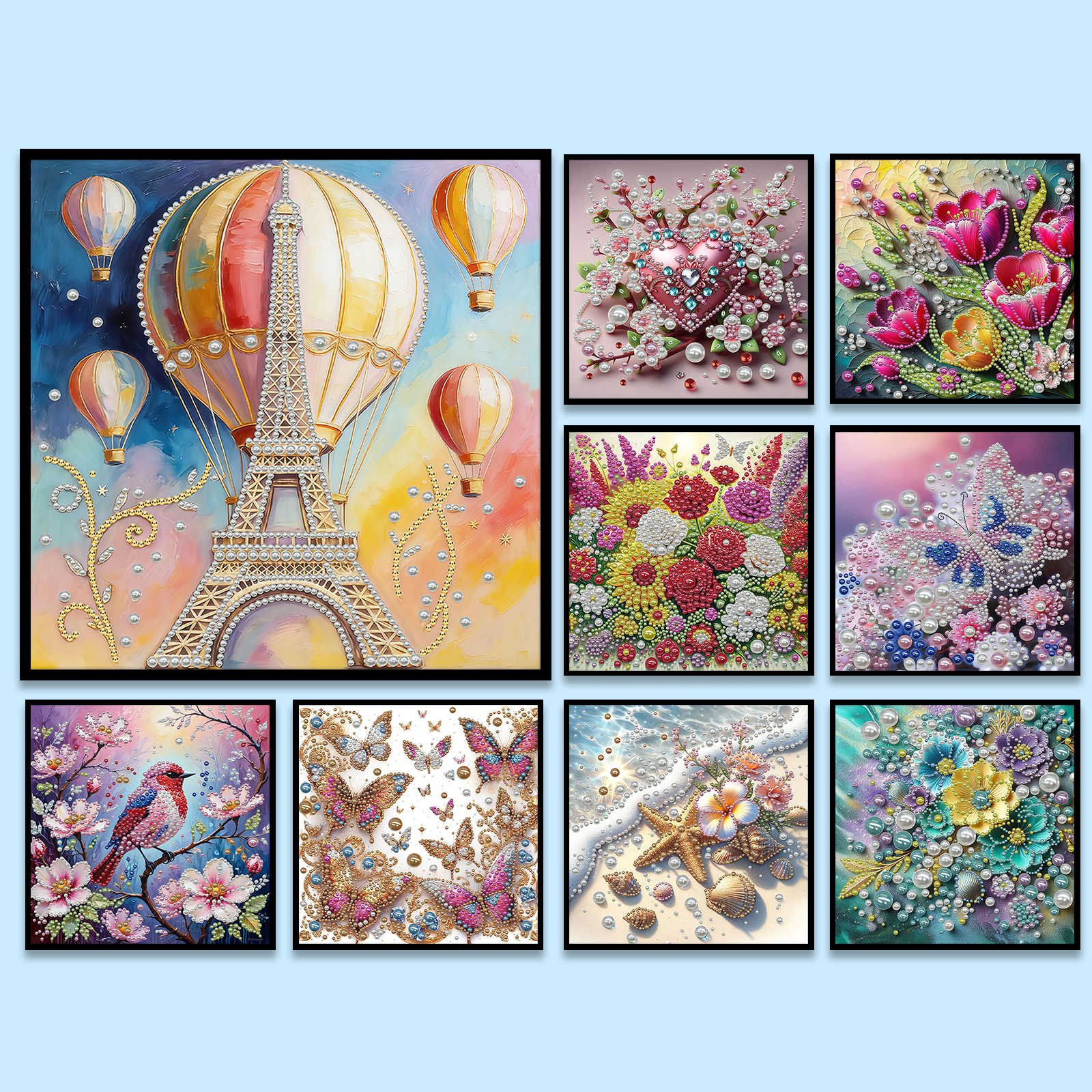 DIY Pearl Gem Paintings Pictur - đánh giá và giá Resin Craft For Beginners