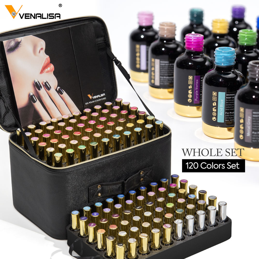120pcs*12ml VENALISA Gel Varni - đánh giá và giá Resin Glitter Pack