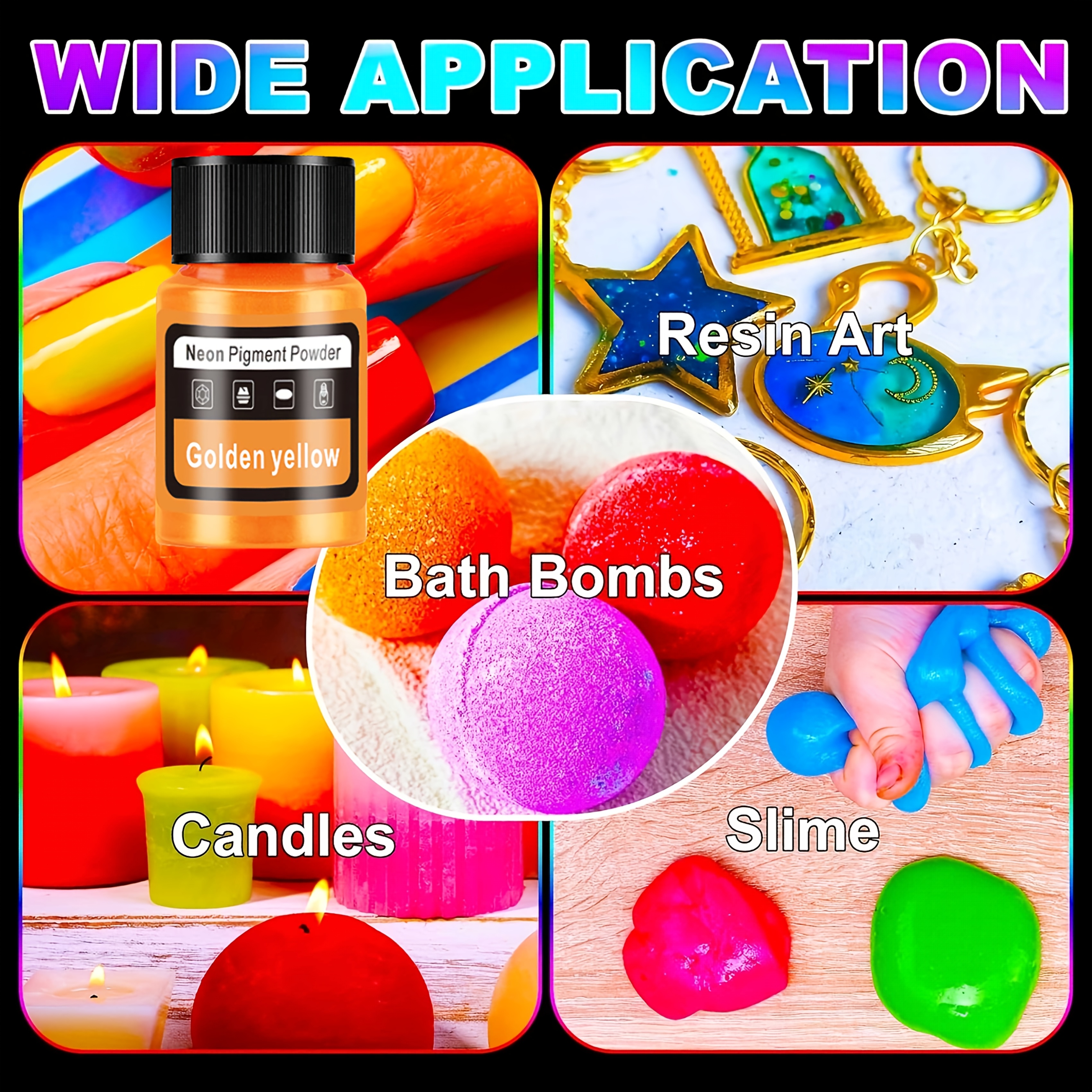 Fluorescent Powder/Neon Resin  - đánh giá và giá Resin Pigment Set